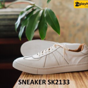 Giày da sneaker đẹp màu trắng nam năng động SK2133 003
