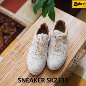 Giày da sneaker đẹp màu trắng nam năng động SK2133 001