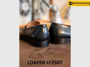 Giày lười nam màu đen công sở chính hãng tốt nhất LF2507 004