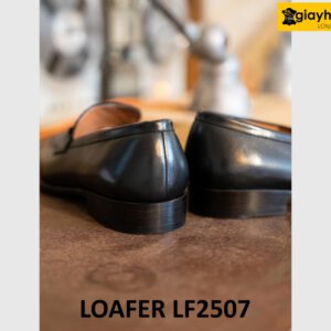 Giày lười nam màu đen công sở chính hãng tốt nhất LF2507 004