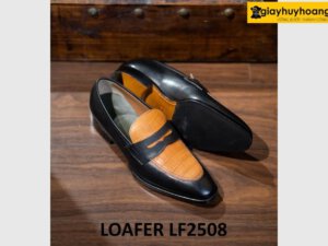 Giày lười loafer nam da bò đế khâu chỉ LF2508 003