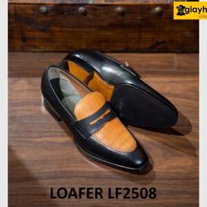 Giày lười loafer nam da bò đế khâu chỉ LF2508 003