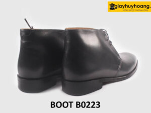 Giày da nam cổ thấp chukka boot đế khâu chỉ B0223 005