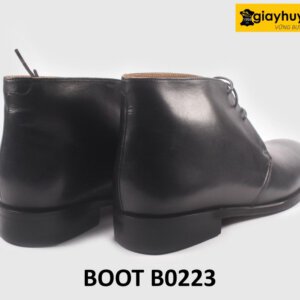 Giày da nam cổ thấp chukka boot đế khâu chỉ B0223 005