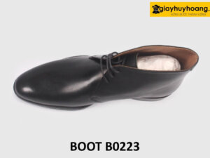 Giày da nam cổ thấp chukka boot đế khâu chỉ B0223 002