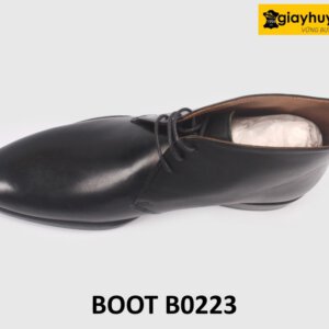Giày da nam cổ thấp chukka boot đế khâu chỉ B0223 002
