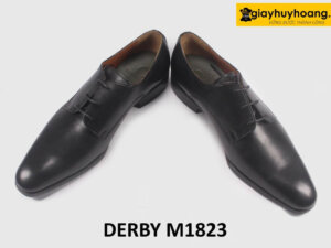 Giày tây nam màu đen công sở đóng thủ công Derby M1823 003