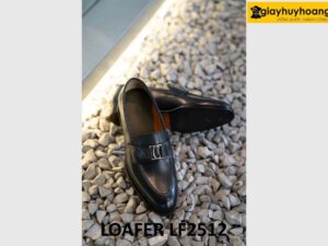 Giày lười nam phong cách ban đô chữ C loafer LF2512 003