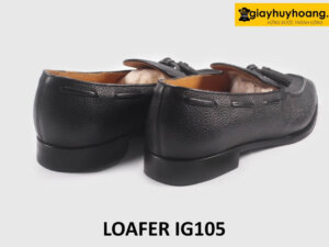 Giày lười da nam dập vân hạt cao cấp Loafer IG105 005