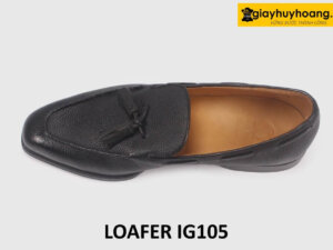 Giày lười da nam dập vân hạt cao cấp Loafer IG105 002
