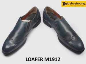 Giày lười nam màu xanh navy nhạt loafer M1912 003