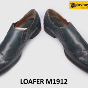 Giày lười nam màu xanh navy nhạt loafer M1912 003