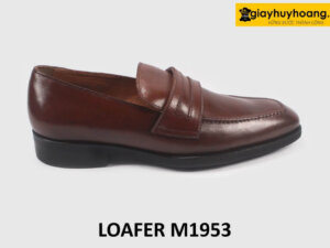 Giày lười nam cao cấp màu nâu chính hãng Loafer M1953 001