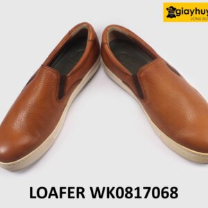 Giày lười thời trang nam đế bằng cao su sneaker 17068 004