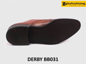 Giày tây da nam màu đen đẹp công sở Derby BB031 005