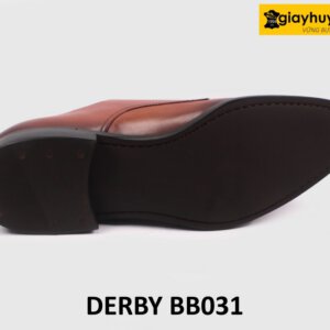 Giày tây da nam màu đen đẹp công sở Derby BB031 005