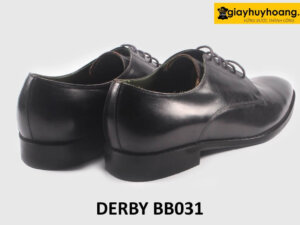 Giày tây da nam màu đen đẹp công sở Derby BB031 004