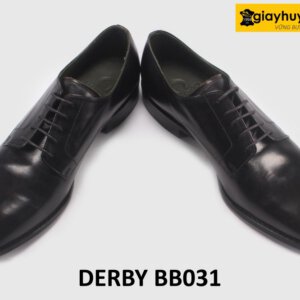 Giày tây da nam màu đen đẹp công sở Derby BB031 003