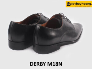 Giày da nam Derby chính hãng đẹp mũi thon nhọn M18N 004