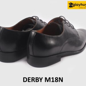 Giày da nam Derby chính hãng đẹp mũi thon nhọn M18N 004
