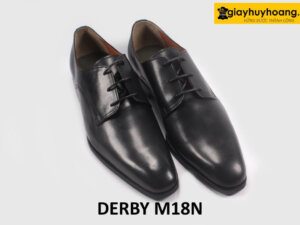 Giày da nam Derby chính hãng đẹp mũi thon nhọn M18N 002