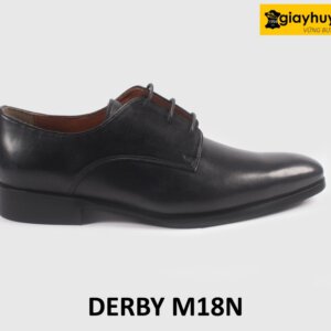 Giày da nam Derby chính hãng đẹp mũi thon nhọn M18N 001