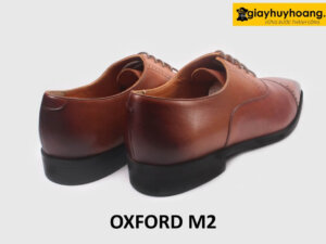 Giày da oxford nam màu bò công sở đẹp M2C 005
