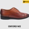 Giày da oxford nam màu bò công sở đẹp M2C 001