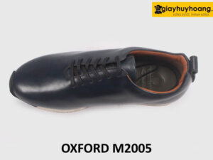Giày da thể thao nam oxford đế bằng sneaker M2005 007