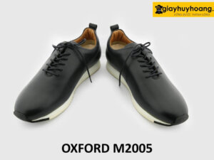 Giày da thể thao nam oxford đế bằng sneaker M2005 006