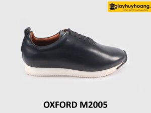 Giày da thể thao nam oxford đế bằng sneaker M2005 001