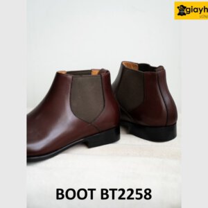 Giày da chelsea boot cổ thấp đẹp sang trọng BT2258 003
