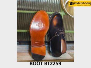 Giày da cổ thấp buộc dây nam chukka Boot BT2259 003