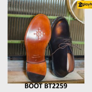 Giày da cổ thấp buộc dây nam chukka Boot BT2259 003