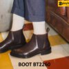 Giày da nam bền bỉ chelsea boot cổ thấp BT2260 001