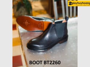 Giày da nam bền bỉ chelsea boot cổ thấp BT2260 004