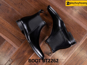 Giày da nam trẻ trung đế khâu bền bỉ chelsea boot BT2262 005