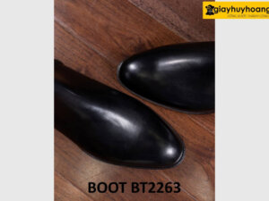 Giày da boot nam cổ cao thời trang khóa kéo BT2263 004
