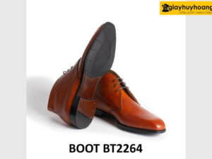 Giày da nam dập vân sọc da epsom chukka Boot BT2264 005