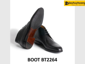 Giày da nam dập vân sọc da epsom chukka Boot BT2264 003