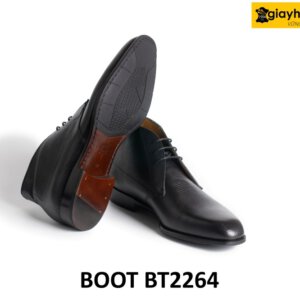 Giày da nam dập vân sọc da epsom chukka Boot BT2264 003