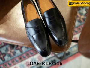 Giày da lười nam chính hãng cao cấp loafer LF2516 001