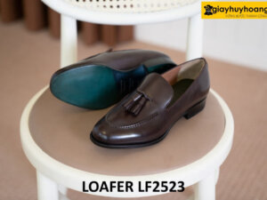 Giày lười nam có chuông màu nâu cà phê Loafer LF2523 003