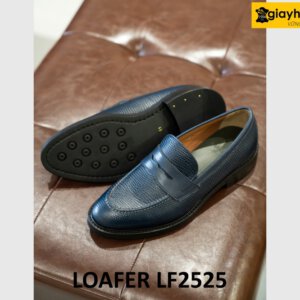 Giày da nam dập vân hạt kỳ đà sang trọng loafer LF2525 003