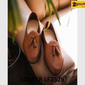 Giày da hạt nam chống nhăn giày lười Loafer LF2529 005