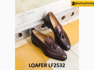 Giày lười nam có chuông cá tính cao cấp Loafer LF2532 002