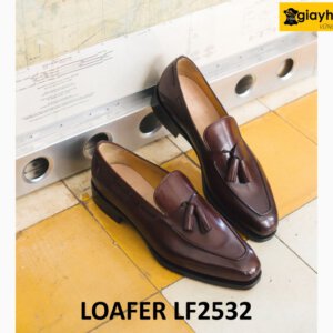 Giày lười nam có chuông cá tính cao cấp Loafer LF2532 002