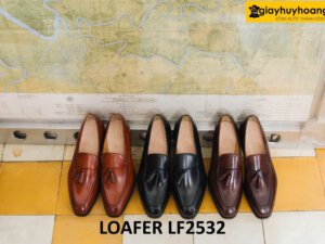 Giày lười nam có chuông cá tính cao cấp Loafer LF2532 001