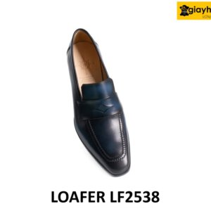 Giày lười nam cao cấp mũi vuông nhọn Loafer LF2538 004
