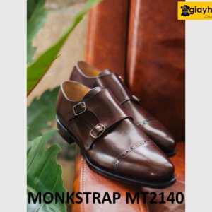 Giày da nam trẻ trung thời trang đẹp monkstrap MT2140 002